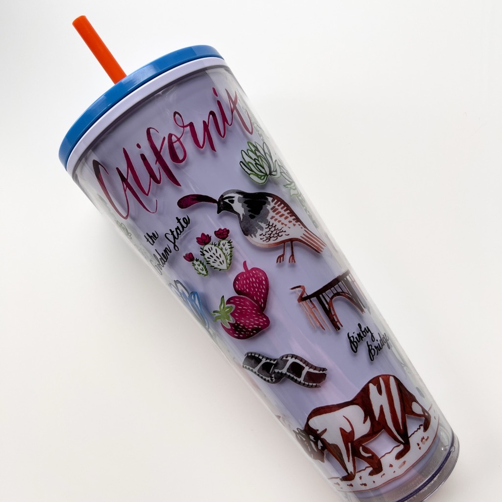 Starbucks been there series California Travel Tumbler with Lid and Straw